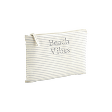 Load image into Gallery viewer, Cotton Stripe Pouch - Small