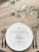 Load image into Gallery viewer, Acrylic Name Place Settings