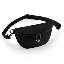 Load image into Gallery viewer, Waist Bag - Black (Black Zip)