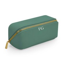 Load image into Gallery viewer, Flat Lay Make Up Bag - Sage Green Small