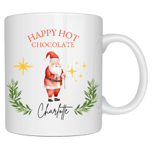 Load image into Gallery viewer, Happy Hot Chocolate Christmas Mug - Santa