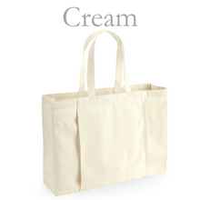 Load image into Gallery viewer, Fitness Tote Bag Cream