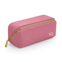 Load image into Gallery viewer, Flat Lay Make Up Bag - Dusky Pink Small