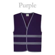 Load image into Gallery viewer, Young Rider Hi Vis Vest - Purple
