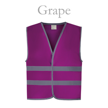 Load image into Gallery viewer, Young Rider Hi Vis Vest - Grape