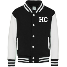 Load image into Gallery viewer, Varsity Jacket Black/White