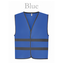 Load image into Gallery viewer, Young Rider Hi Vis Vest - Blue
