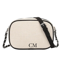 Load image into Gallery viewer, Cross Body Bag White & Black