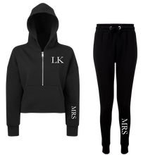 Load image into Gallery viewer, Mrs Cropped Hoodie & Jogger Set