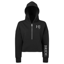 Load image into Gallery viewer, Bride Cropped Hoodie