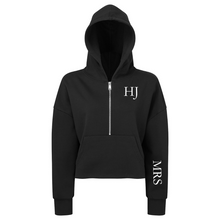 Load image into Gallery viewer, Mrs Cropped Hoodie