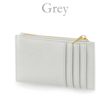 Load image into Gallery viewer, Card and Coin Holder - Grey