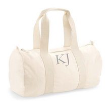 Load image into Gallery viewer, Fitness Barrel Bag Cream