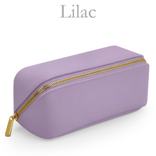 Load image into Gallery viewer, Flat Lay Make Up Bag - Lilac Small