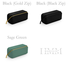 Load image into Gallery viewer, Bride Lay Flat Make Up & Accessories Bag Small