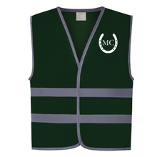Load image into Gallery viewer, Young Rider Hi Vis Vest - Dark Green