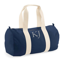 Load image into Gallery viewer, Fitness Barrel Bag Navy