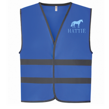 Load image into Gallery viewer, Young Rider Hi Vis Vest - Blue