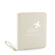 Load image into Gallery viewer, Travel Document Organiser - Documents Plane