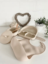 Load image into Gallery viewer, Beige Silicone Weaning Set