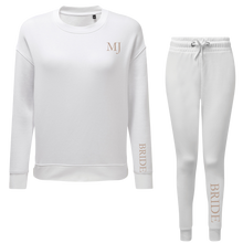 Load image into Gallery viewer, Bride Side Zipped Sweatshirt & Fitted Jogger Set