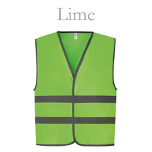 Load image into Gallery viewer, Young Rider Hi Vis Vest - Lime