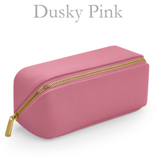 Load image into Gallery viewer, Flat Lay Make Up Bag - Dusky Pink Small