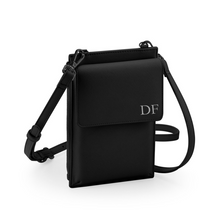 Load image into Gallery viewer, Mobile Phone Case  - Black (Black Zip)