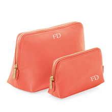 Load image into Gallery viewer, Make Up Bag - Coral