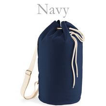 Load image into Gallery viewer, Fitness Duffle Bag Navy