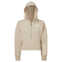 Load image into Gallery viewer, Bride Cropped Hoodie