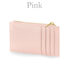 Load image into Gallery viewer, Card and Coin Holder - Pink