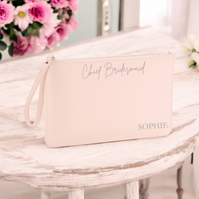 Load image into Gallery viewer, Chief Bridesmaid Clutch Bag