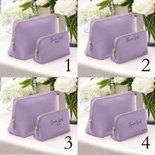 Load image into Gallery viewer, Flower Girl Make Up Bag