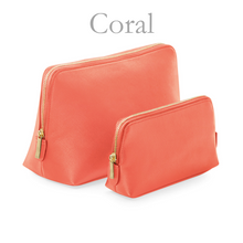 Load image into Gallery viewer, Make Up Bag - Coral
