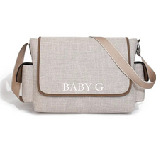 Load image into Gallery viewer, Baby Changing Bag Beige