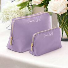 Load image into Gallery viewer, Flower Girl Make Up Bag