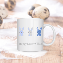 Load image into Gallery viewer, Blue Hoppy Easter Mug