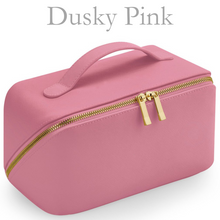Load image into Gallery viewer, Flat Lay Make Up Bag - Dusky Pink Large