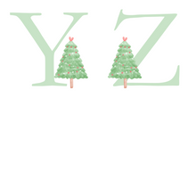 Load image into Gallery viewer, Alphabet Christmas Mug - Green Tree Green Letter