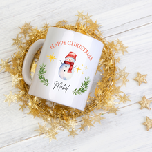 Load image into Gallery viewer, Happy Christmas Mug - Snowman