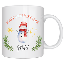Load image into Gallery viewer, Happy Christmas Mug - Snowman