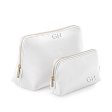 Load image into Gallery viewer, Make Up Bag - White