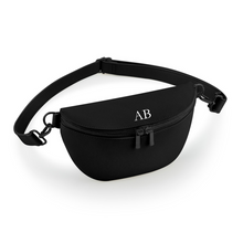 Load image into Gallery viewer, Waist Bag - Black (Black Zip)