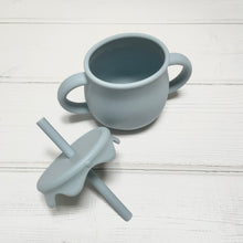 Load image into Gallery viewer, Blue Silicone Weaning Set