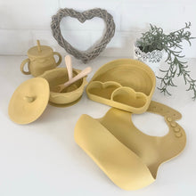 Load image into Gallery viewer, Mustard Silicone Weaning Set