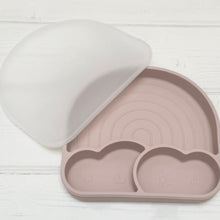 Load image into Gallery viewer, Pink Silicone Weaning Set