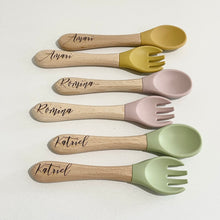Load image into Gallery viewer, Mustard Silicone Weaning Set