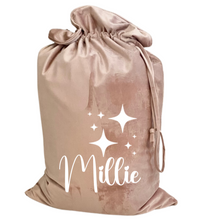 Load image into Gallery viewer, Luxury Velvet Christmas Sack - Pink