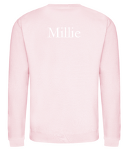 Load image into Gallery viewer, Children's Fairy & Name Sweatshirt